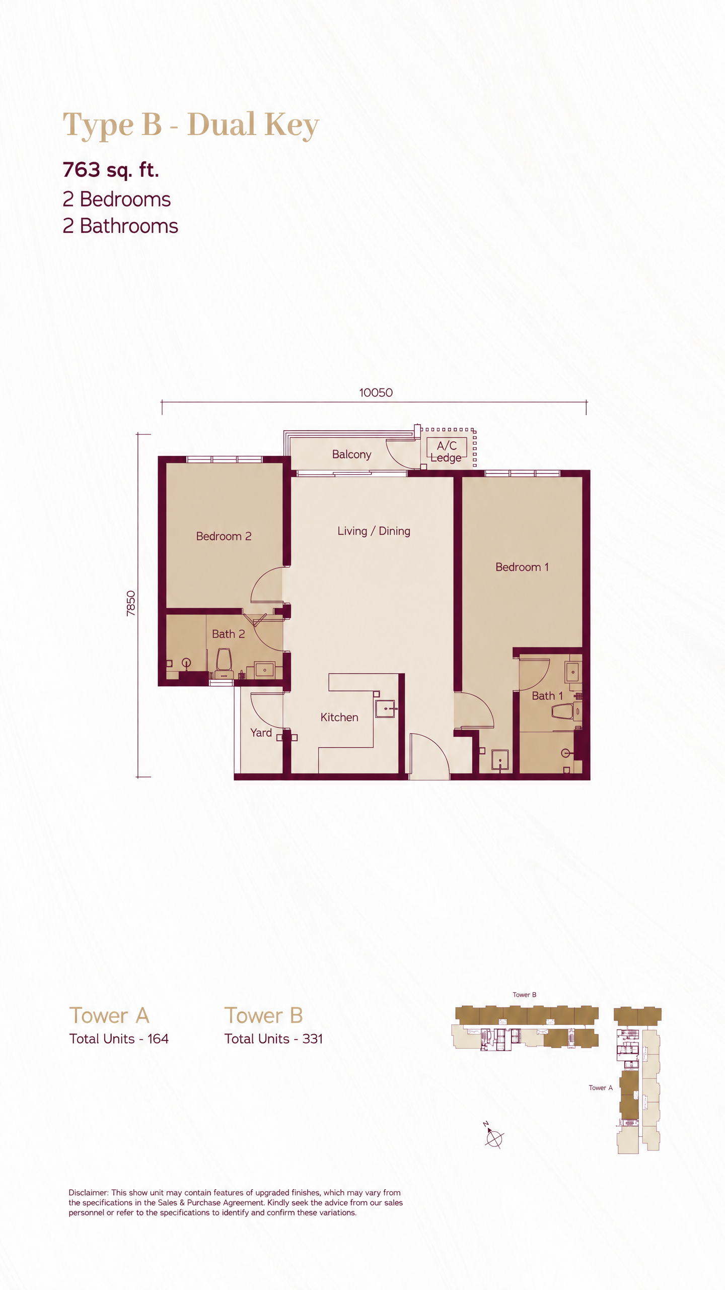 Type B floor plan